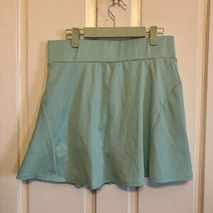 Light Blue Activewear Skirt